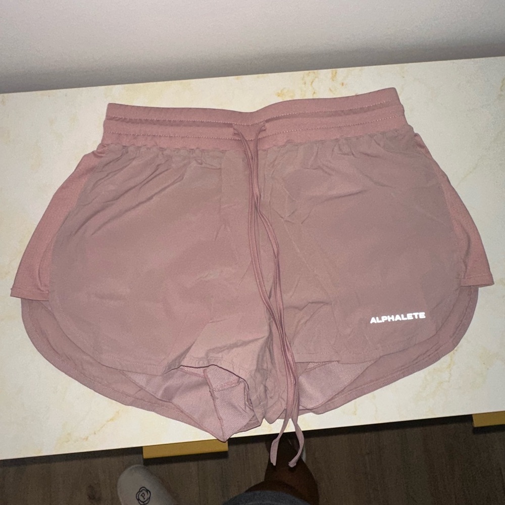 Alphalete Women's Mauve Athletic Shorts